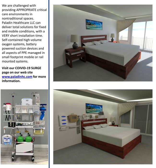Critical Care Anywhere Hotel Room