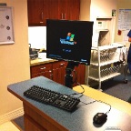 IRG desk mount LCD Dr's station 3